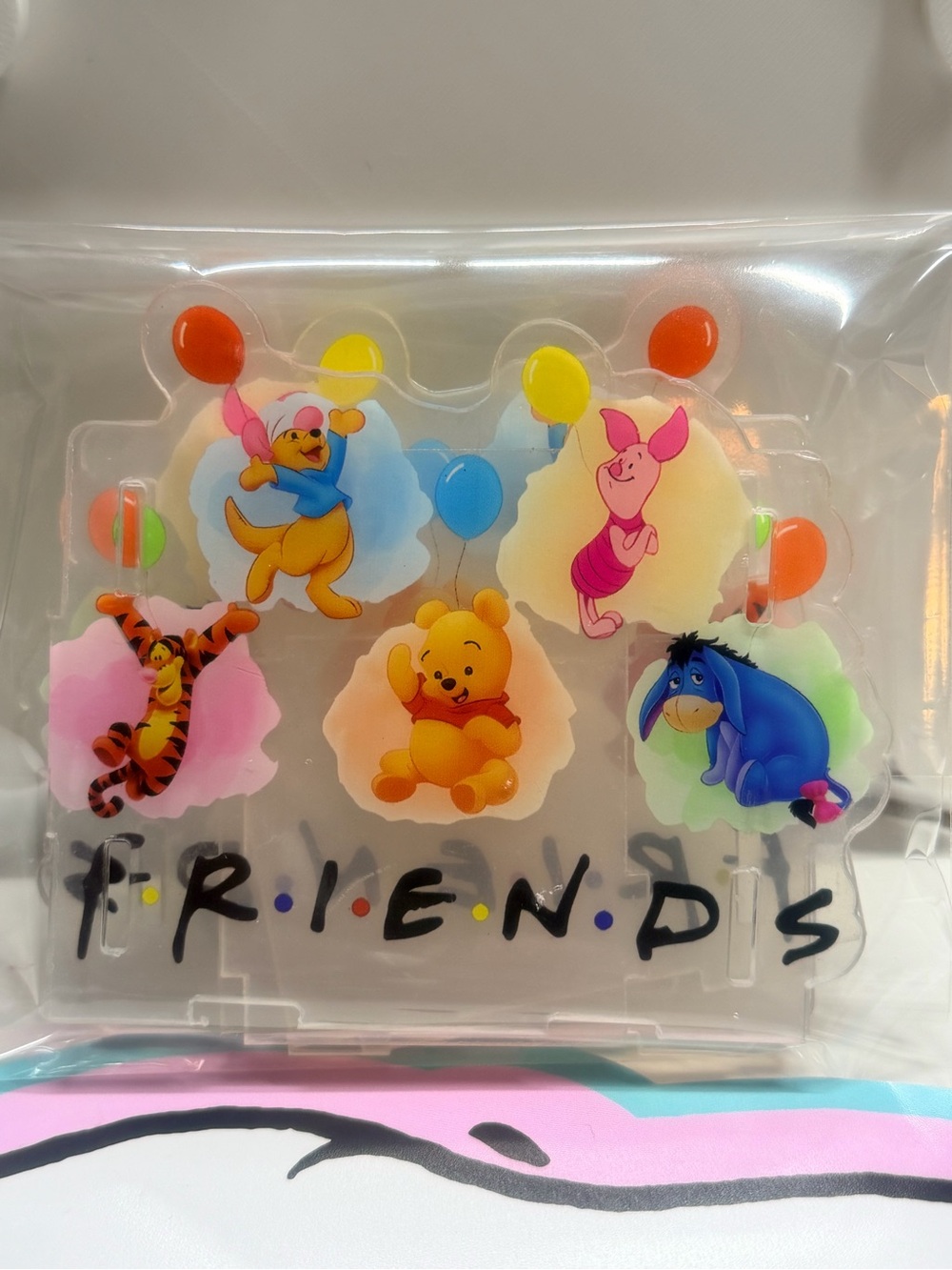 Winnie The Pooh and Friends Acrylic Pen Holder